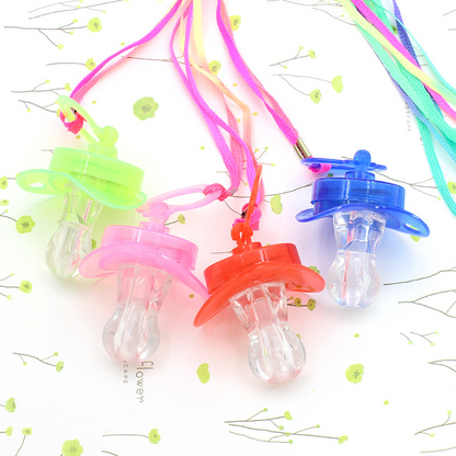 Colorful LED Baby Pacifier with Soft Glow - Fesara