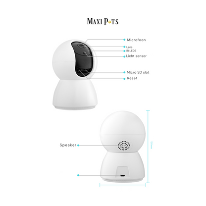 Wi-Fi Pet Monitoring Smart Camera