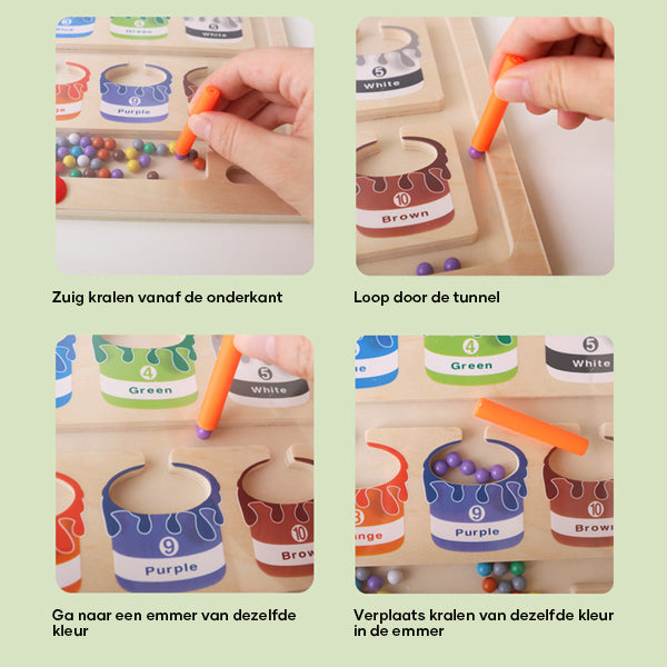 Fun Learning Magnetic Maze Board