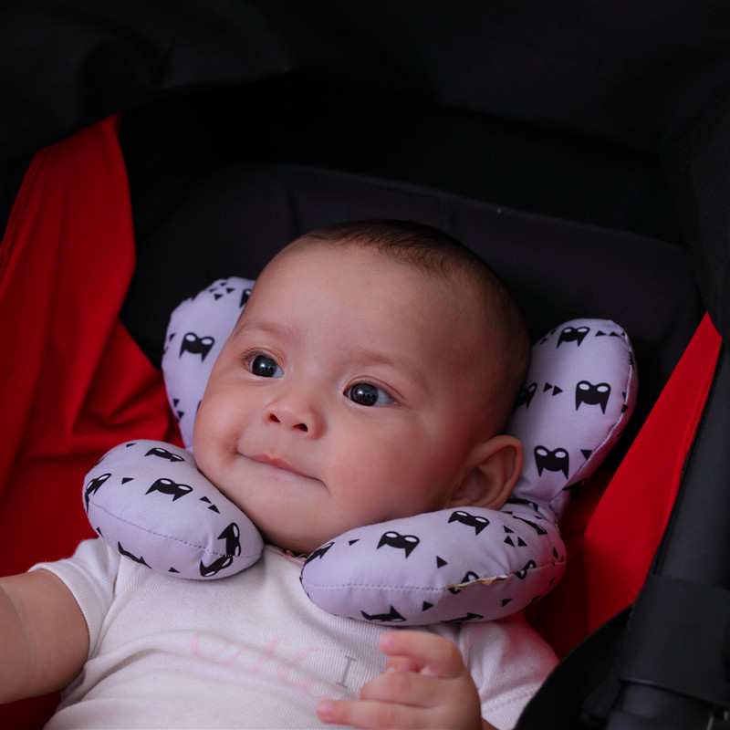 Soft Baby Head Support Pillow for Car Seat and Stroller