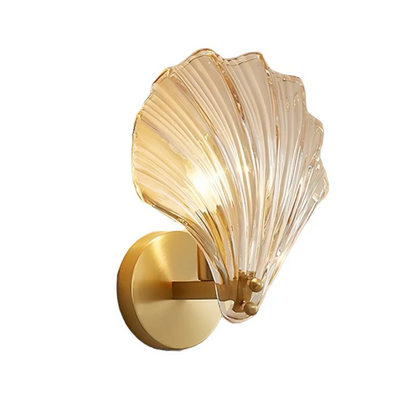 Clear Glass Panel Wall Light - Fesara