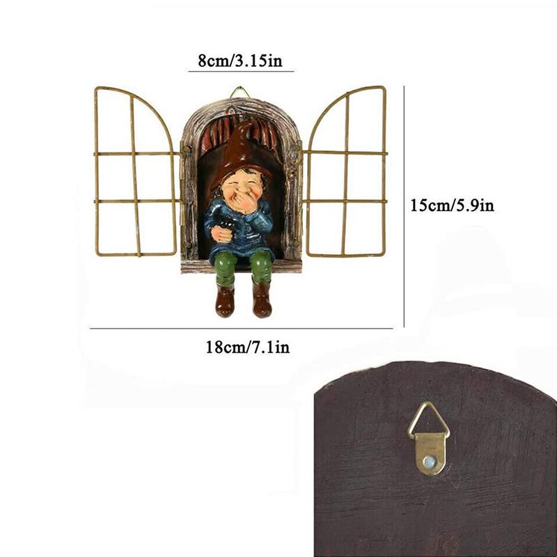 Cute Gnome Figure Garden Ornament