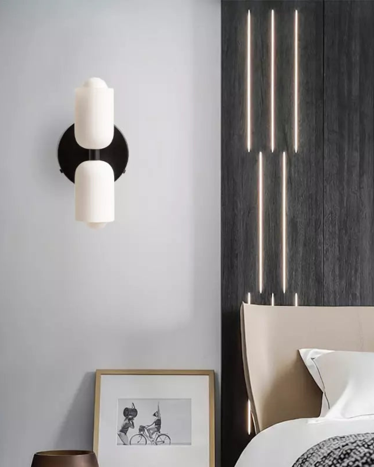 Stylish Wall Lamp with Starry Night Effect