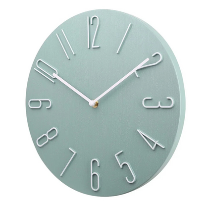 Vibrant Colorful Decorative Wall Clock