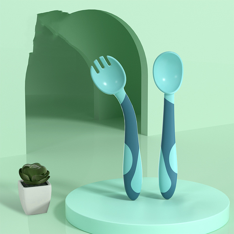 Kid's Safe Non Slip Baby Utensil Set