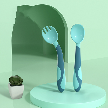 Kid's Safe Non Slip Baby Utensil Set
