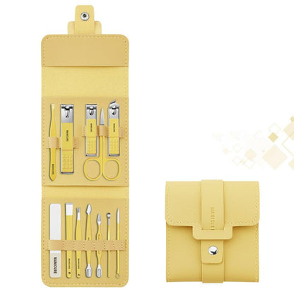 Travel Nail Care Kit with Clippers (12/16 Pieces) - Fesara