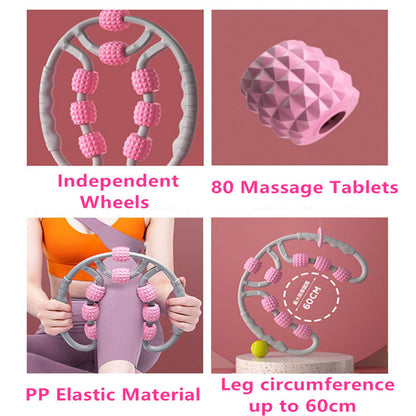 Heated Multi-Roller Leg Massager Clamp