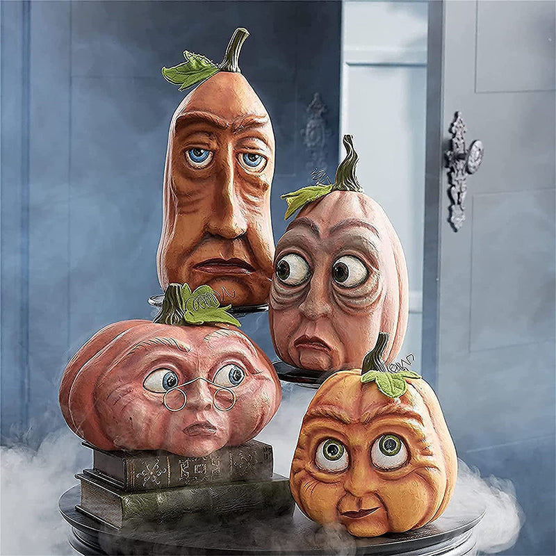 Colorful Fall Pumpkin Decor