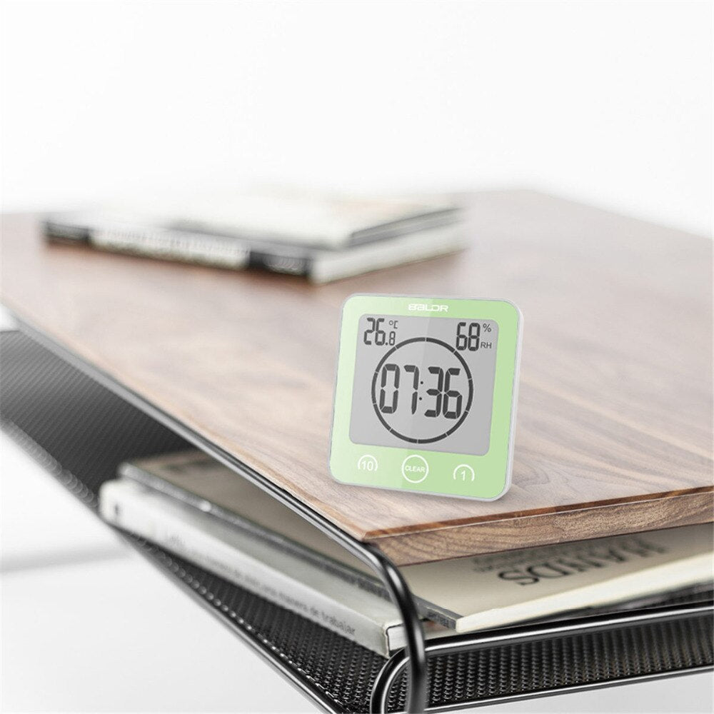 Waterproof Bathroom Clock Radio