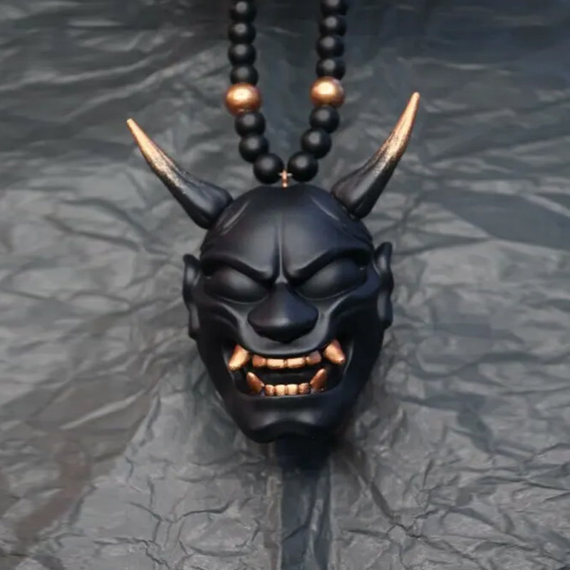 Japanese Warrior Car Charm Pendant