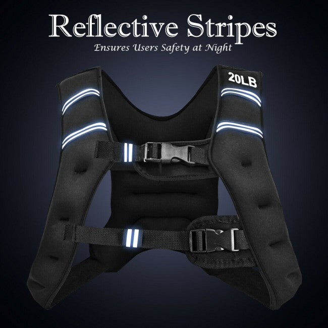 Flexible Weighted Fitness Vest