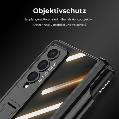 Flexible Samsung Fold Phone Case with Screen Protector