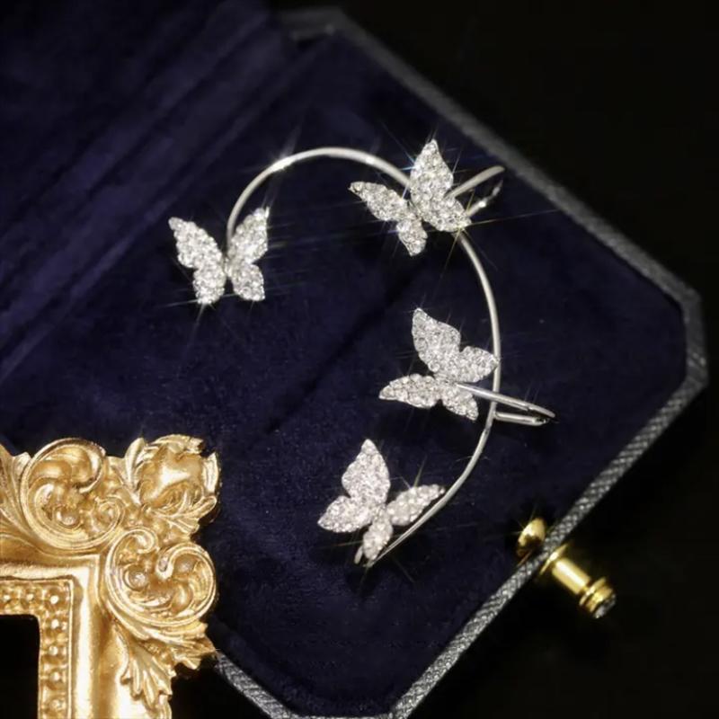Sparkling Crystal Drop Earrings