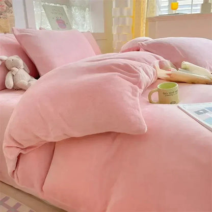 Soft Plush Winter Duvet Cover Set