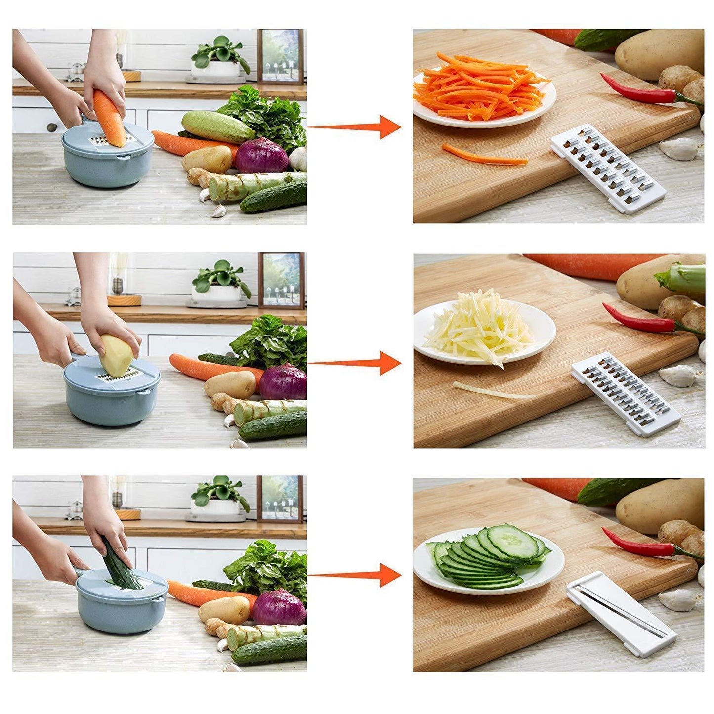 Fesara | 12-In-1 Kitchen Cutter Tool Set