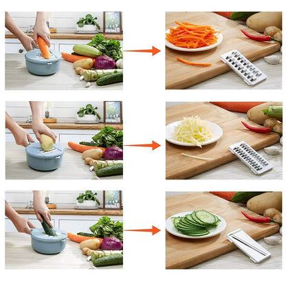 Fesara | 12-In-1 Kitchen Cutter Tool Set