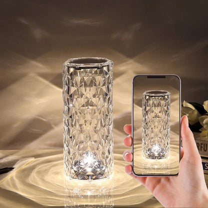 Luxury Glass LED Table Lamp