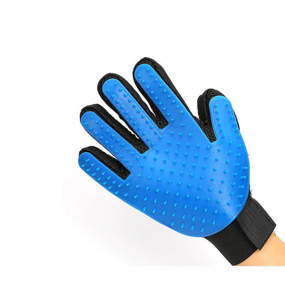 Gentle Pet Grooming Silicone Glove Brush