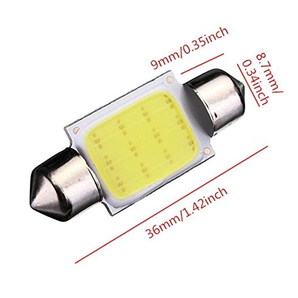 Premium 10pc Car LED Dome Light Kit 12V Bulb Lamps