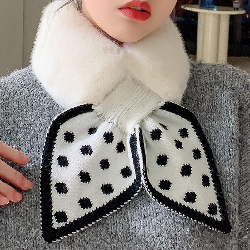 Soft Thick Faux Fur Winter Scarf