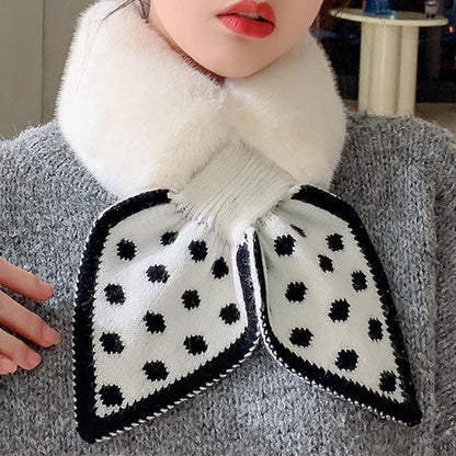 Soft Thick Faux Fur Winter Scarf