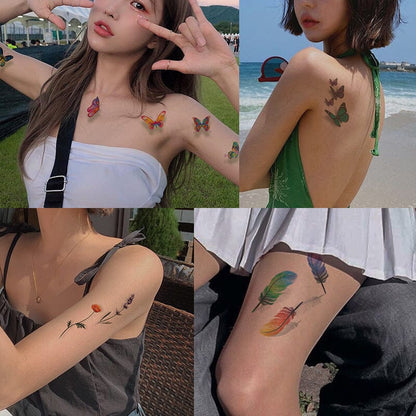 Realistic 3D Temporary Tattoo Sticker