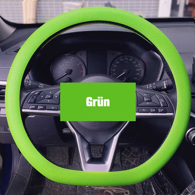 Premium Leather Car Steering Wheel Cover