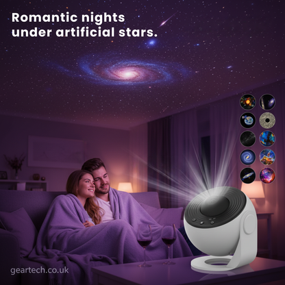 Colorful Galaxy Bedroom Light Projector