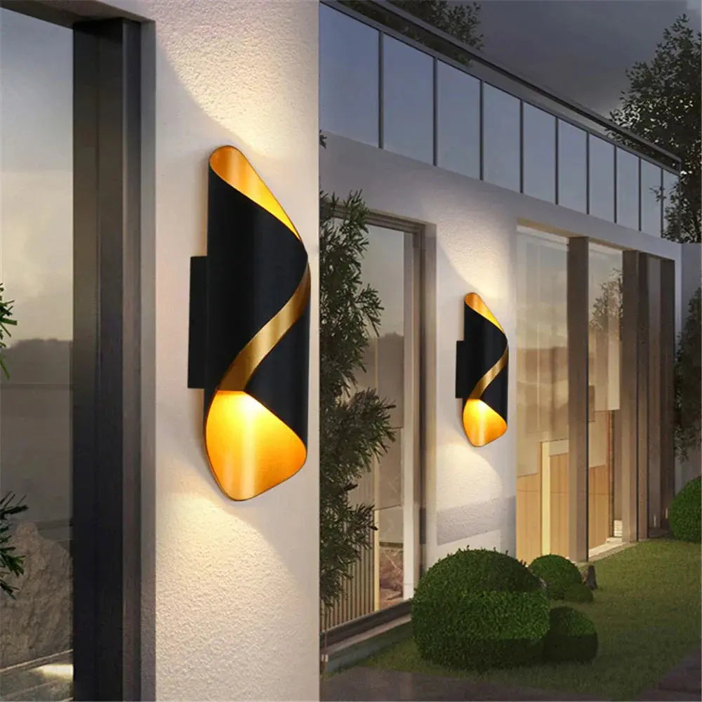 Bright Outdoor LED Wall Lamp for Modern Homes