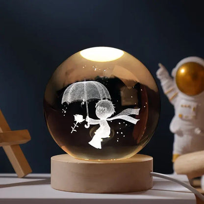 Glowing Orb Night Light