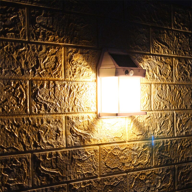 Outdoor Solar Powered Wall Lamp