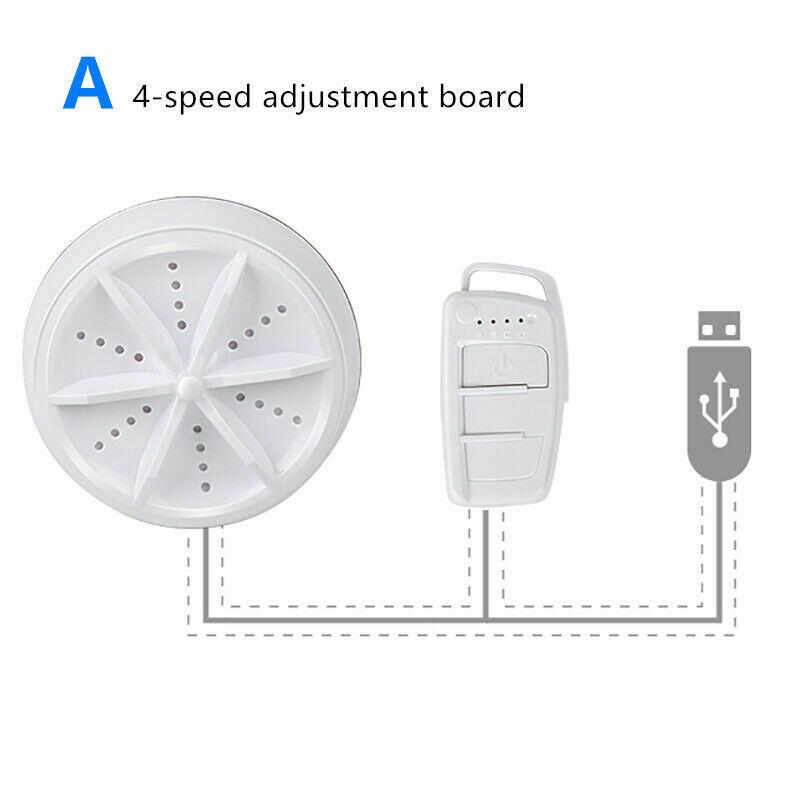 Compact Multi-Function Portable Washing Machine