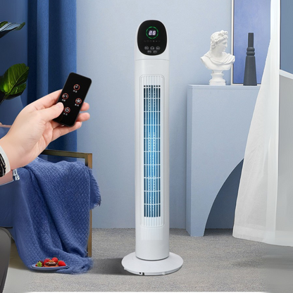 Tall Slim Oscillating Tower Fan with Remote Control