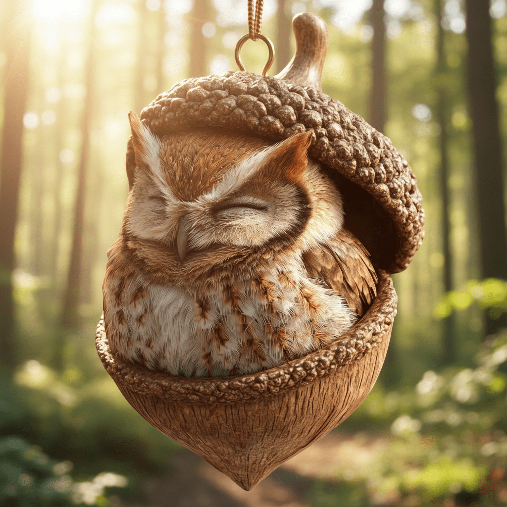 Rustic Forest Creature Christmas Tree Decorations