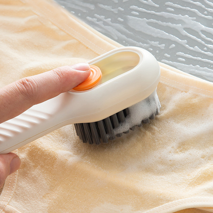 Gentle Home Cleaning Brush with Soft Bristles