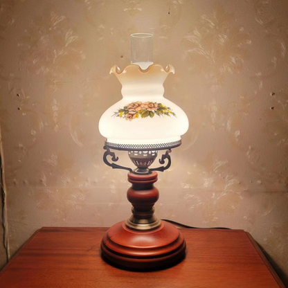 Traditional Warm Brown Table Lamp