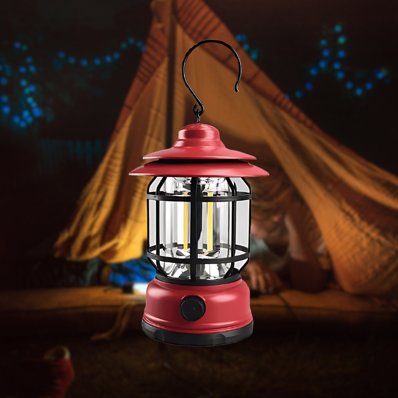 Retro Portable Lamp - Smart LED Lights with Vintage Design, Energy-Efficient-6