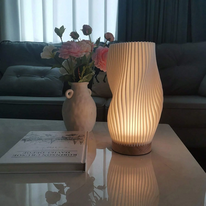 Stylish Wave LED Desk Lamp