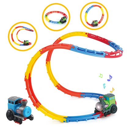 Thrilling Amusement Park Train Set