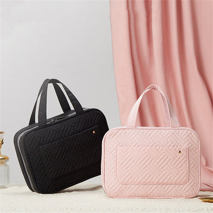 Portable Travel Makeup Case with 4 Pockets