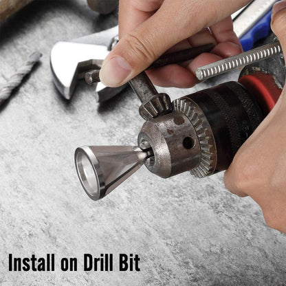 Easy Drill Bit Chamfer Deburring Tool
