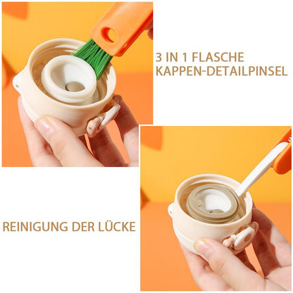 Practical 3-in-1 Cup Lid Cleaning Brush Tool