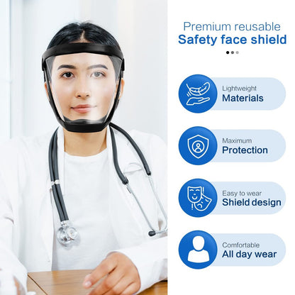 Fesara | Clear Vision Full Face Protection Mask