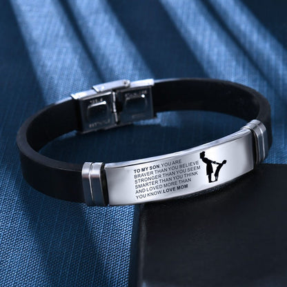 Motivational Son Gift Bracelet