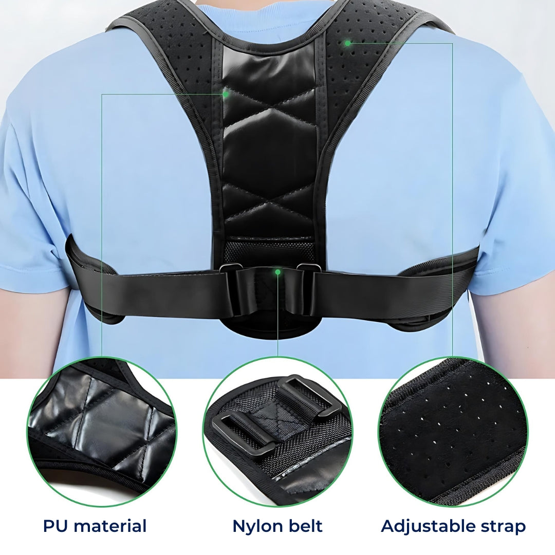 Comfortable Back Support Posture Corrector for Daily Relief