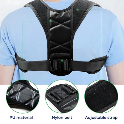 Comfortable Back Support Posture Corrector for Daily Relief