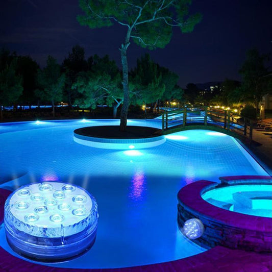 Colorful Pool LED Light with Remote Control - Fesara