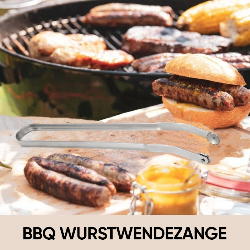 BBQ Grill Tongs for Sausage Turning