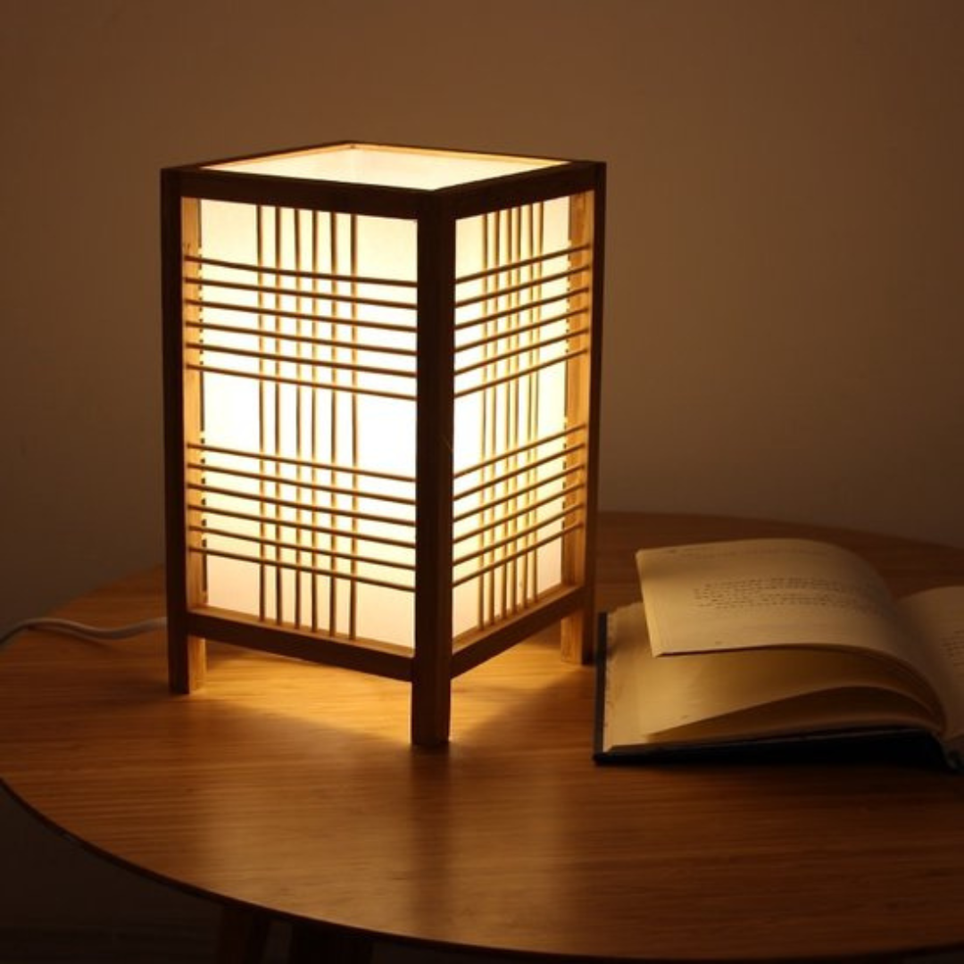 Natural Bamboo LED Desk Lamp